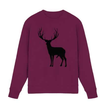 Hirsch Black 2 - Premium Sweatshirt