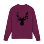 Hirsch Black 3 - Premium Sweatshirt