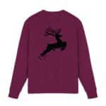 Hirsch Black 4 - Premium Sweatshirt