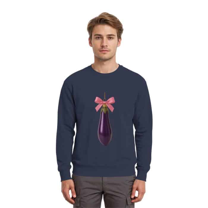 Aubergine X-Mas - Premium Sweatshirt – Bild 10