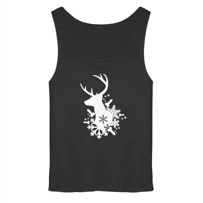 Hirsch Weiß - Relaxed Tank Top – Bild 1
