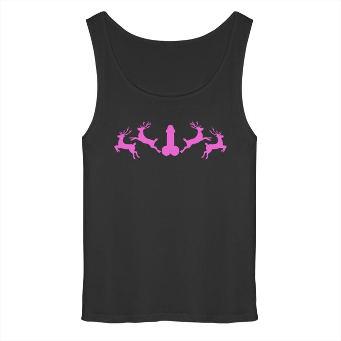 Hirsch Muster 2 Pink - Relaxed Tank Top – Bild 1