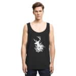 Hirsch Weiß - Relaxed Tank Top – Bild 2