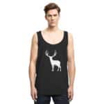 Hirsch Weiß 2 - Relaxed Tank Top – Bild 2