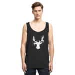 Hirsch Weiß 3 - Relaxed Tank Top – Bild 2