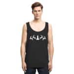 Hirsch Muster 2 - Relaxed Tank Top – Bild 2