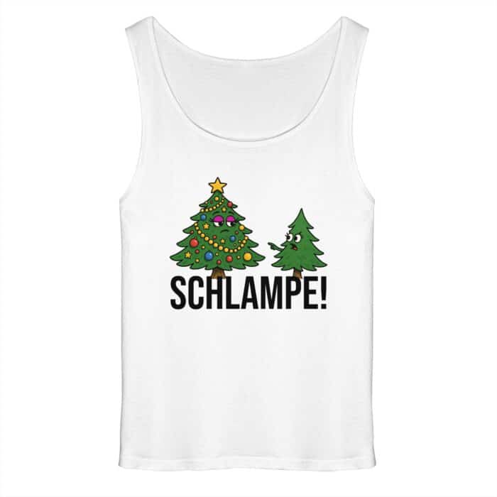 Schlampe Schwarz - Relaxed Tank Top – Bild 1