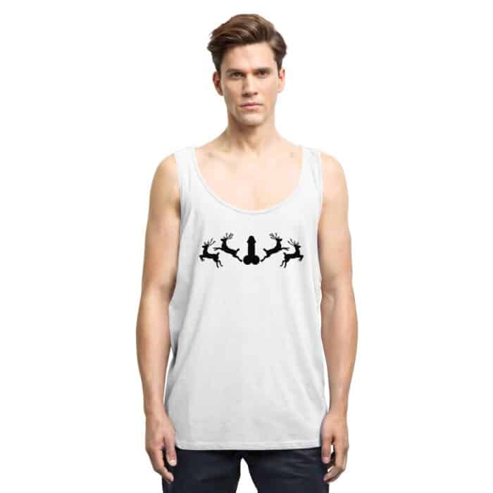 Hirsch Muster  - Relaxed Tank Top – Bild 2