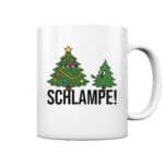 Schlampe Schwarz - Tasse glossy