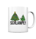 Schlampe Schwarz - Tasse glossy