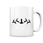 Hirsch Muster  - Tasse glossy