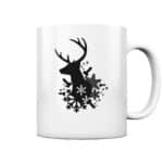 Hirsch Black - Tasse glossy