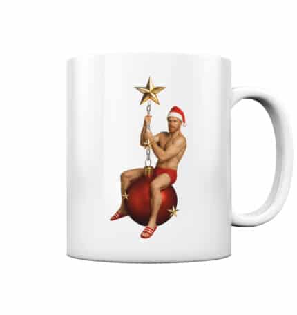 Wrecking Christmas - Tasse glossy