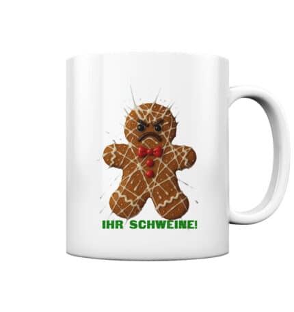 Lebkuchenmann - Tasse glossy