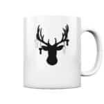 Hirsch Black 3 - Tasse glossy