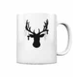 Hirsch Black 3 - Tasse glossy