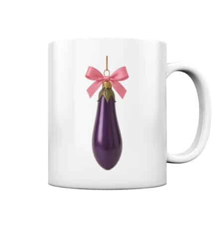 Aubergine X-Mas - Tasse glossy