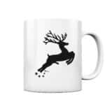 Hirsch Black 4 - Tasse glossy