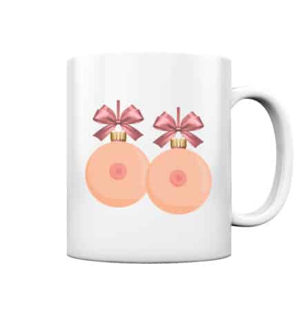 X-Mas Titten - Tasse glossy