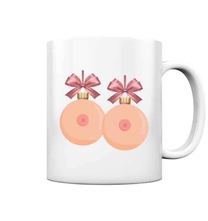 X-Mas Titten - Tasse glossy – Bild 1