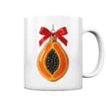 Papaya X-Mas  - Tasse glossy