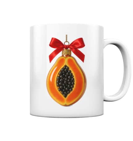 Papaya X-Mas  - Tasse glossy